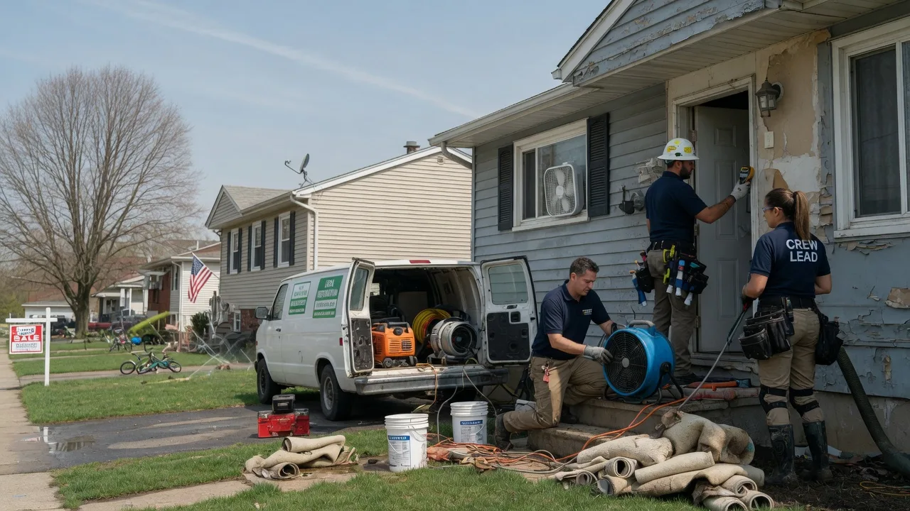 Flood Cleanup in West Chester, OH near me