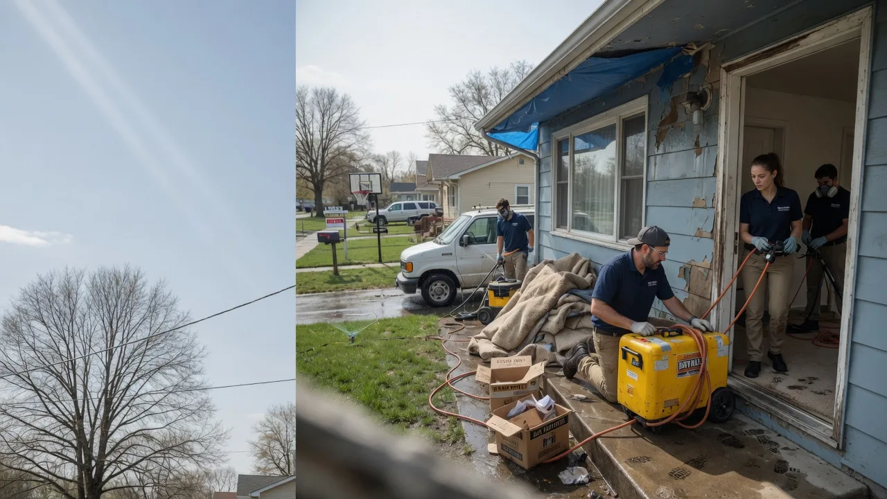 Basement Flood Cleanup in West Chester, OH near me